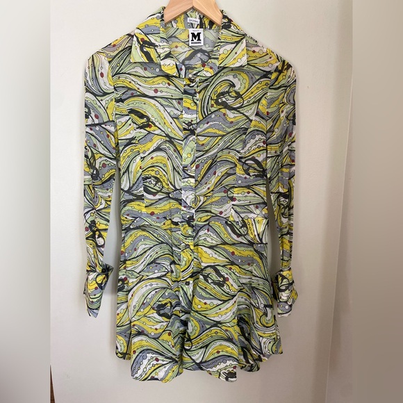 Missoni Abstract Printed Long Shirt Tunic – Size Italian 40 (XS/S) - Picture 2 of 12